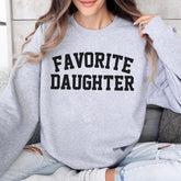 Sandjest Daughters T-Shirt Favorite Daughter Gift for Women Girl Friends